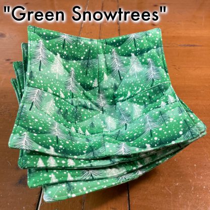 Bowl Buddies - Green Snowtrees