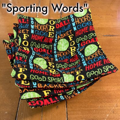 Bowl Buddies - Sporting Words - Stacked