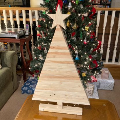 Wooden Christmas Tree - Large - Flat