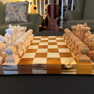 Chess Set - Board & Pieces - Table Level