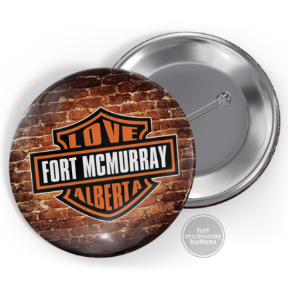 Fort McMurray Button - Pin