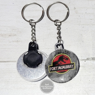 Fort McMurray Button - Keychain